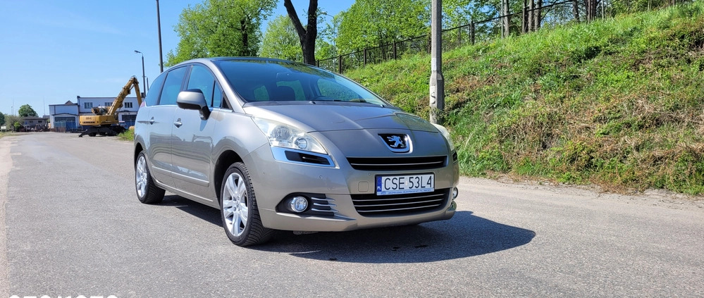 Peugeot 5008 cena 23900 przebieg: 158000, rok produkcji 2010 z Chojnice małe 106